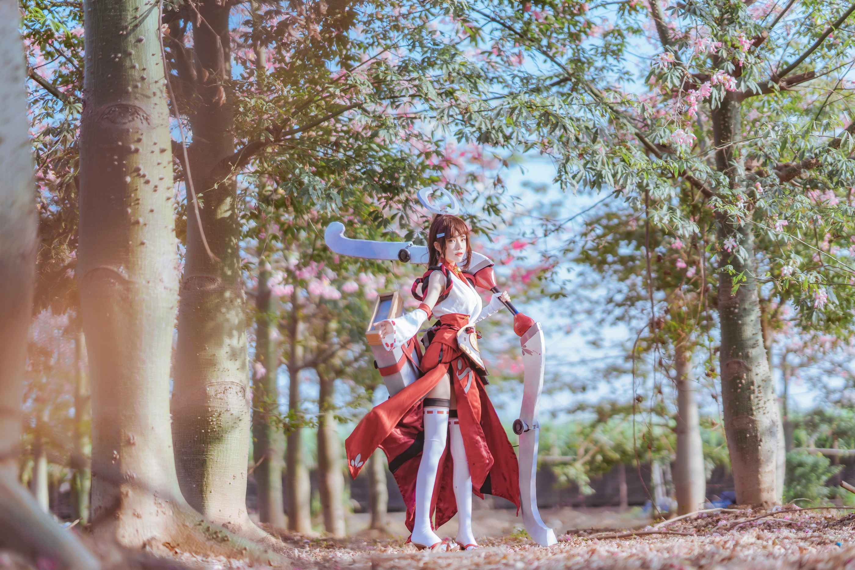 图片[1]-桜桃喵 – NO.047 伽罗COS [32P]-XikXak